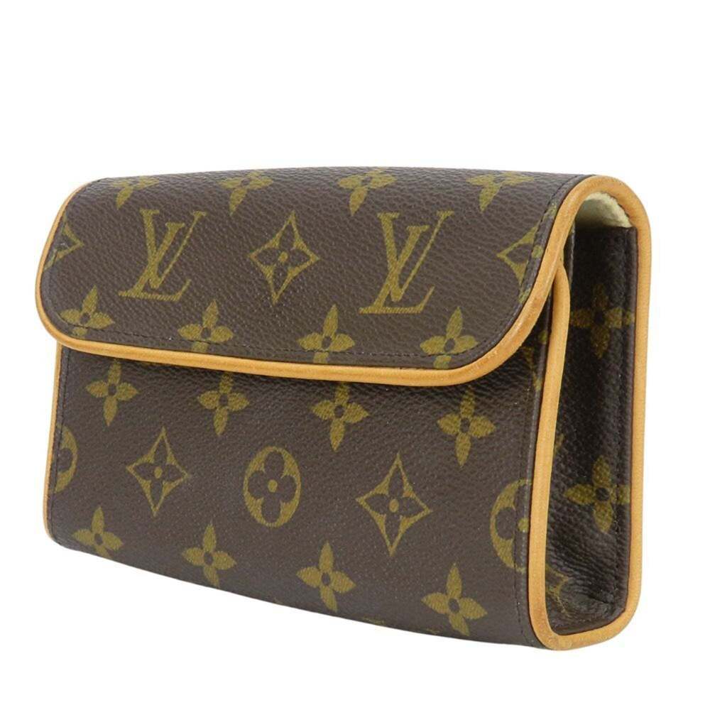 LOUIS VUITTON Authentic Brown Monogram Pochette Fanny Pack - Picture 3 of 16